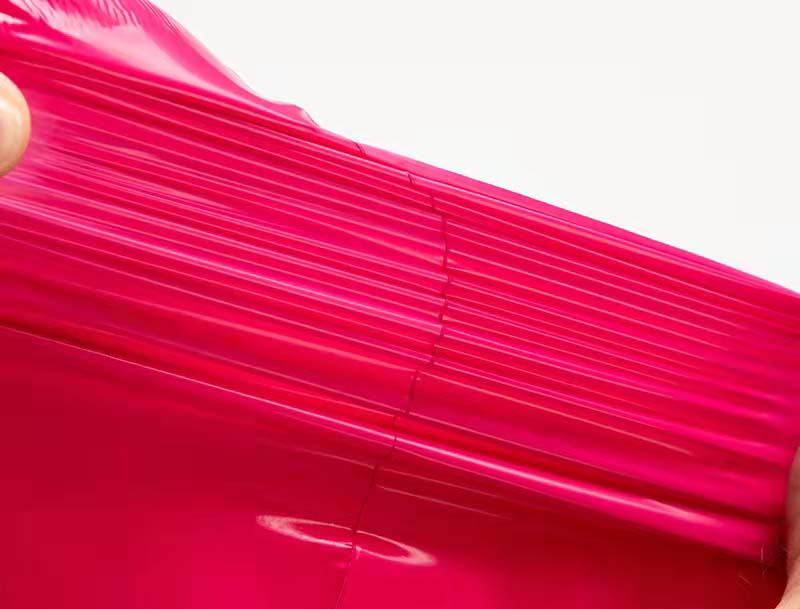 邯郸玫红色快递袋-05